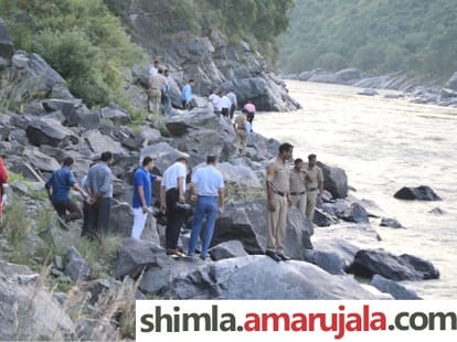Two students drowned in Beas River near mandi himachal.