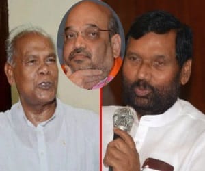 bihar assembly election 2015, bjp gave importance paswan rather than manjhi