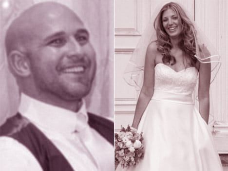 Husband heard a burglar stab wife to death on phone