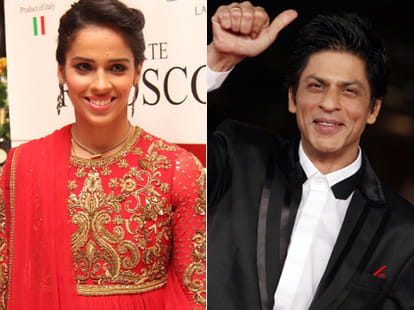 Saina Nehwal took to Twitter to ask Shah Rukh Khan to meet her