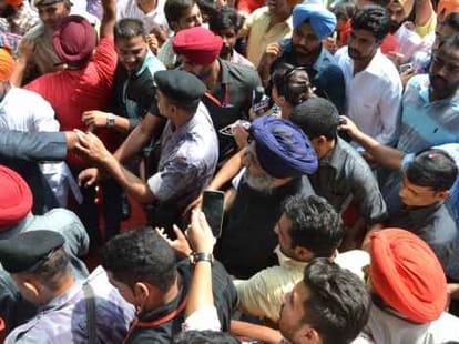 incident during punjab band due to faridkot voilence