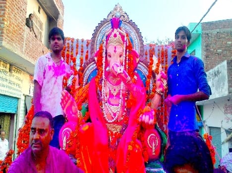 celebrating the ganesh chaturthi 