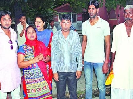 Married died with fire in kurali 
