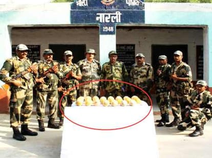 BSF seized heroin of rupees 10 crore from pakistan border
