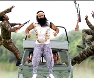 Baba Ram Rahim does great promotion of MSG 2