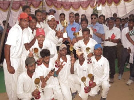bundelkhand university become cricket  champion