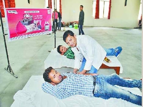 blood donation camp meerut