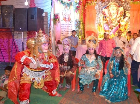 Ganesh festival live The mind tells floats