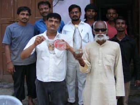 People are drinking water contaminated localities