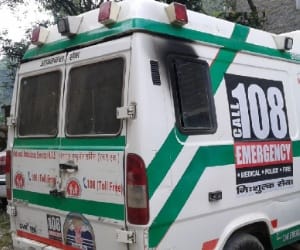 ambulance reached after two hours in vikasnagar.