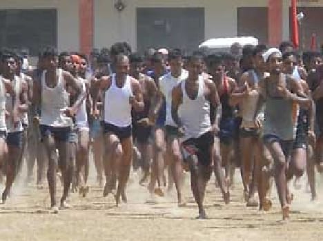 The youth was  record applying for military service