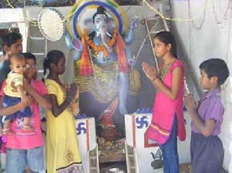 Ganesh festival : Gajanan were 