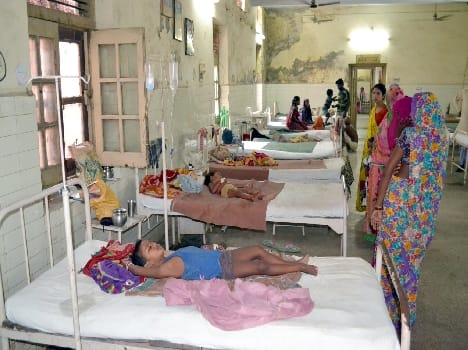 With meningitis Outbreaks of malaria