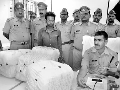 Man arrested with Fifty kg ganja