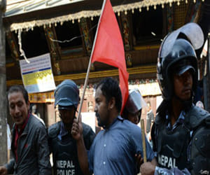 protest against nepal constitution