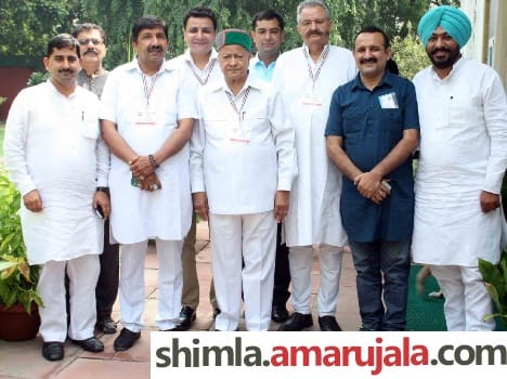 Congress Kisan Mazdoor Samman rally.