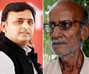 akhilesh yadav give grant of lakh rupees to typist kishan