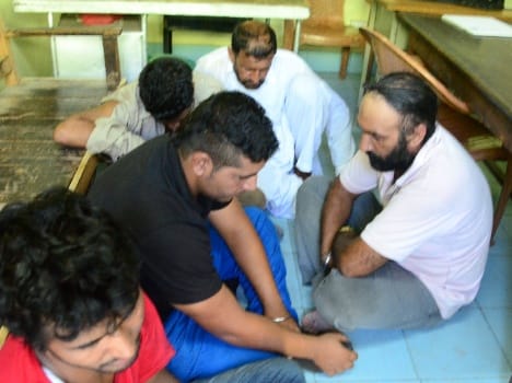 crime scene in una himachal.