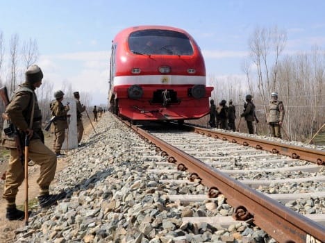 rail services will restore on eid in kashmir valley