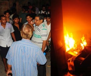 LU students make ruckus in University.