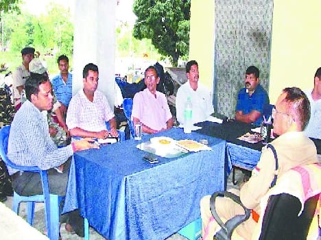 Immigration check post meeting