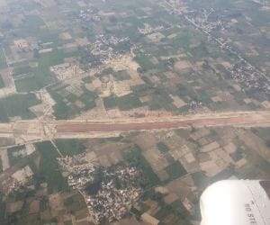 First phase of Lucknow Agra express way completed.