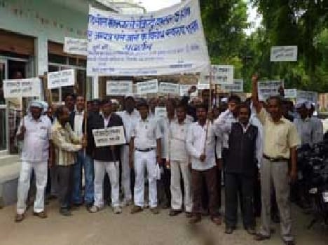 Advocates at the tehsil performance