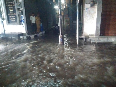 100 mm rain in one hour disrupt life in ambala 