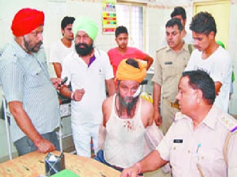 communal disterbence in kankhera