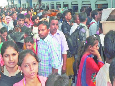 Ambala route affected by rain , rail passenger upset