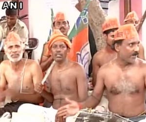 Bihar: ruckus on BJP-JDU office in patna
