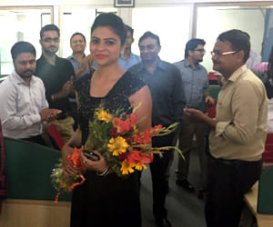 Miss North Indian Princes 2015 visits amarujala.com office