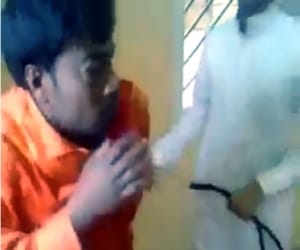 Saudis beat an Indian workers