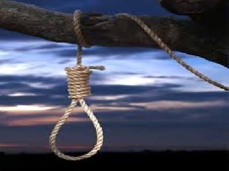 Three people committed suicide by hanging