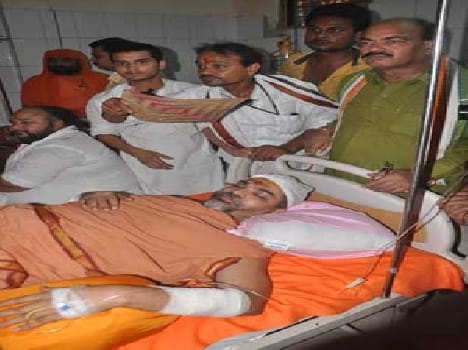 pretext of trying my lathi charge of murder