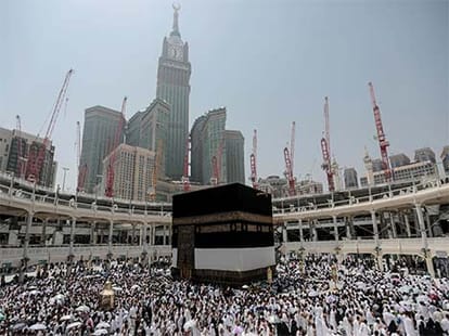 mecca incident: 6 haji of haryana saved in brutal incident