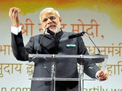 modi in dublin talk with indian community