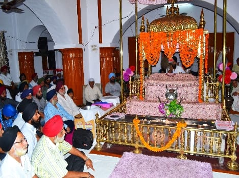 on the death anniversary of social Darshan Singh Shabad-Kirtan