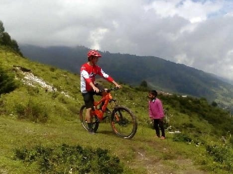 Mountain biking trail now turn to locals