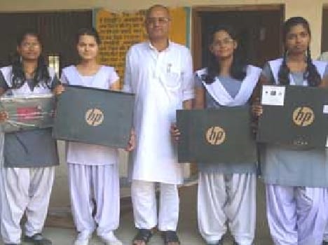 Girl students gets awards 