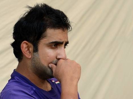 Gautam Gambhir and Manoj Tiwary nearly exchange blows