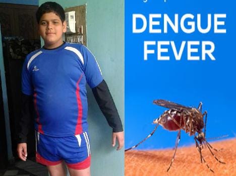 national footballer dead due to dengue