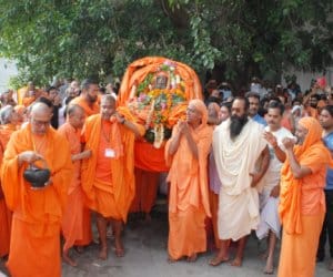 samadhi to Modi guru Swami Dayanand 