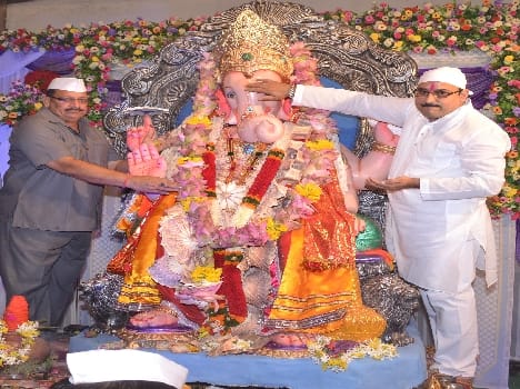 Mr. Ganesh festival performers tied to merge