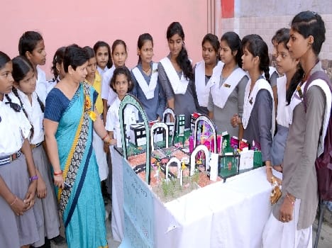 Talent shown by students in science fair
