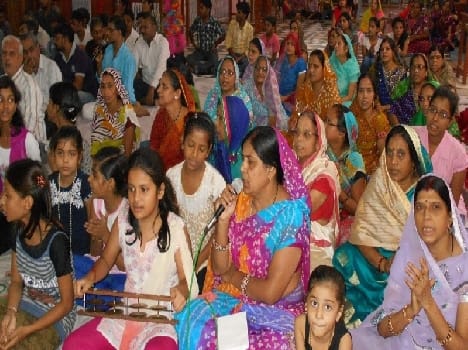 parushad parv: worship, and do culcutral activities