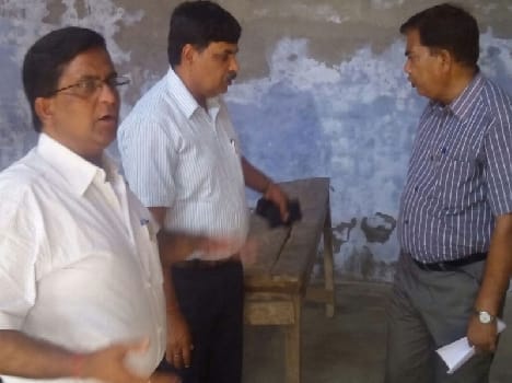sdm inspection to voting place and preparatoins