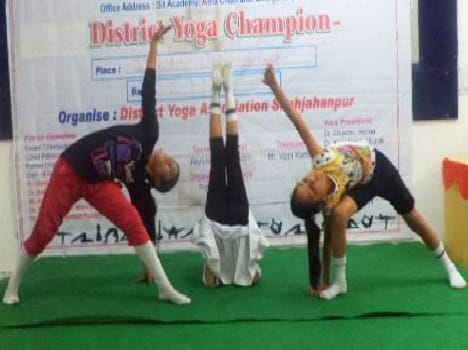 Yoga began in Taxila Championships