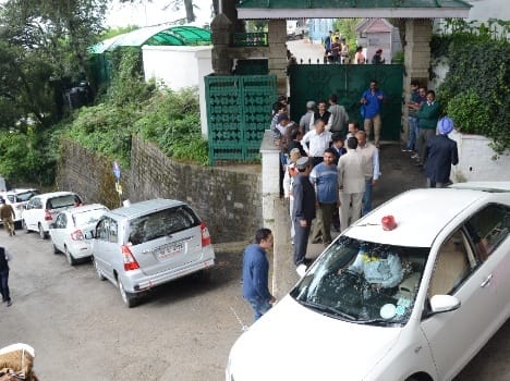 cbi raid information on cm virbhadra singh house was leaked two days ago.