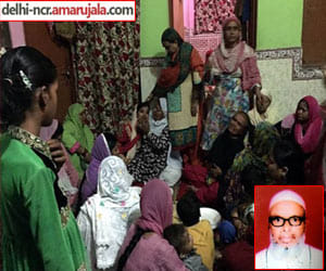 he did not come to, news  reach gaziyabad of his death